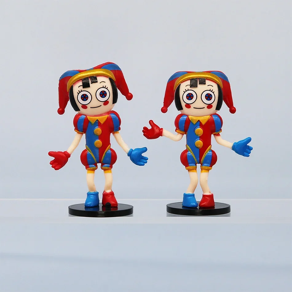 The Amazing Digital Circus: Rabbit Clown Cartoon Figurine Collection - Cake Ornaments & Toys