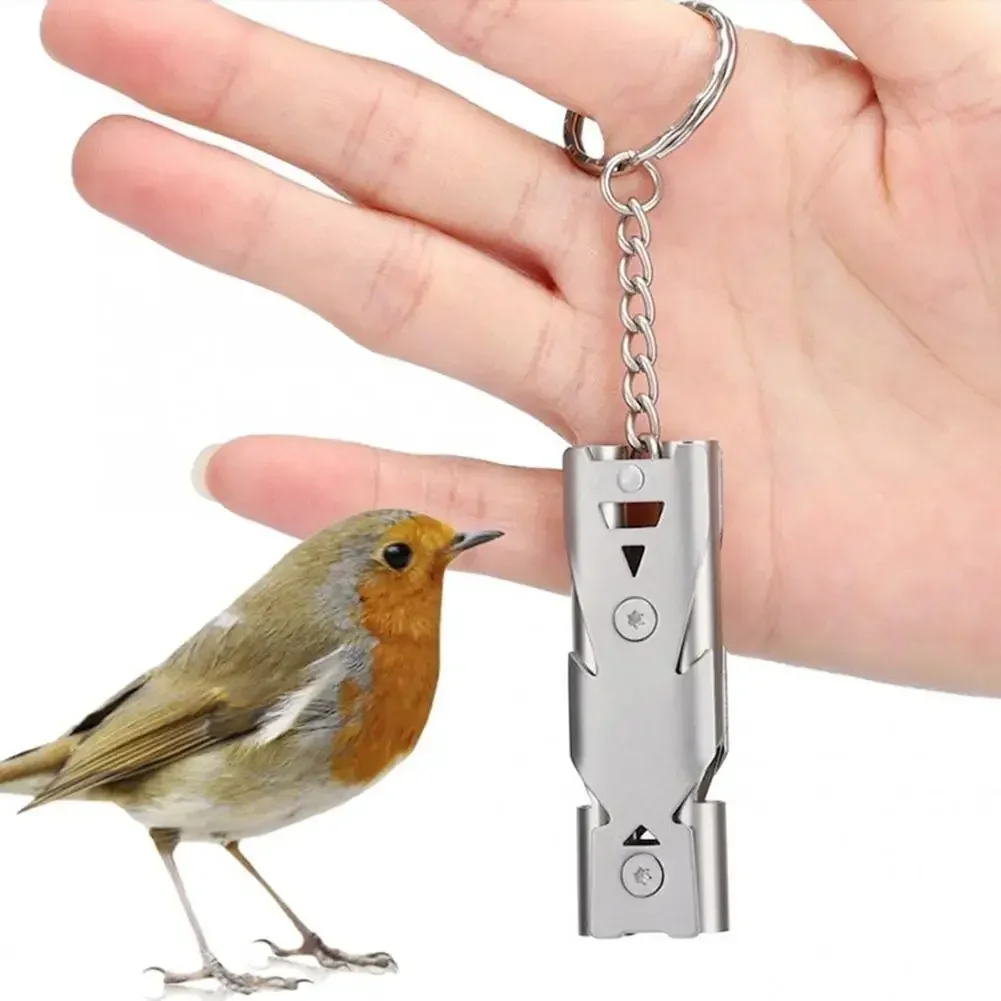Birds Ultrasonic Training Whistle Stainless Steel Return To Nest Bird Training Tool For Parrot Pigeon Bird Training Supplies - Image 3