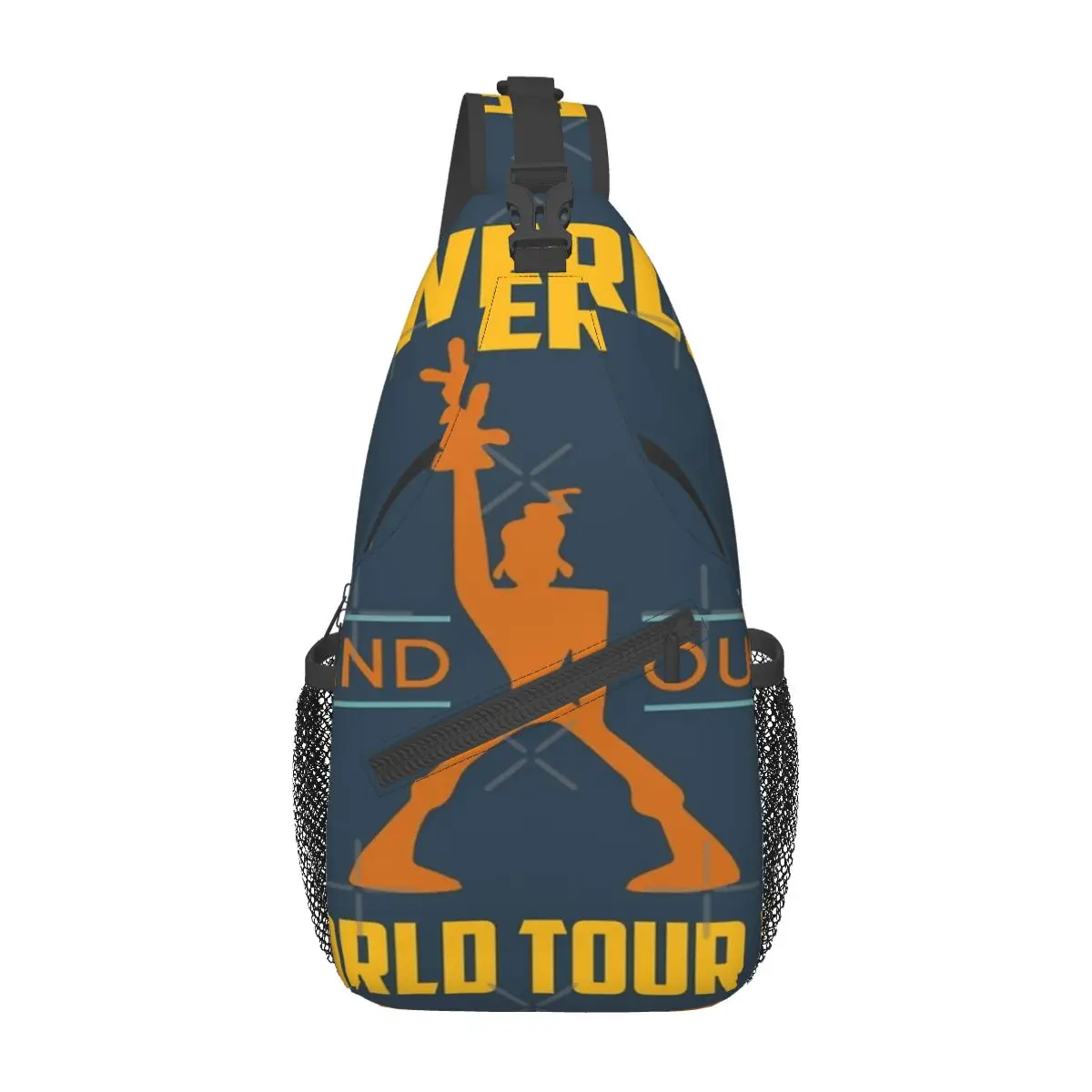 

Powerline Stand Out World Tour 95 Chest Bag Modern Portable Daily Cross chest bag Customizable