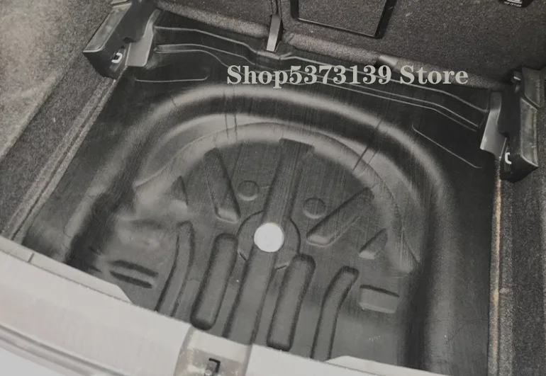 VW/Volkswagen T-ROC T ROC 2018-2022 스페어 타이어 박스 방음 코튼 트렁크 단열 폼 불꽃 소음 감소