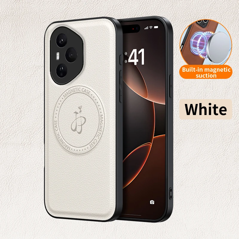 حافظة لهاتف هواوي هونور 400 برو فاخرة من جلد البول...