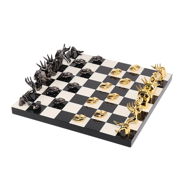 Luxury Chess Sets With Storage Large Chess Set With Board 