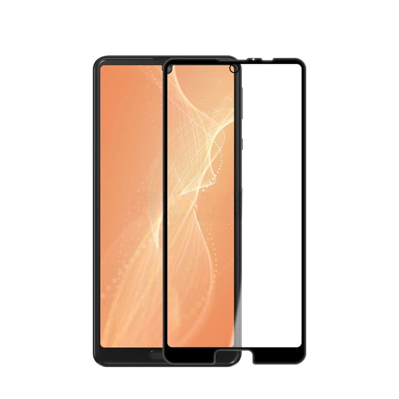Premium HD Tempered Glass Screen Protector with Black Edge Film Cover