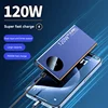 20000mAh Power Bank 120W Fast Charging High Capacity Portable Battery Charger Digital Display For iPhone Huawei Powerbank 3