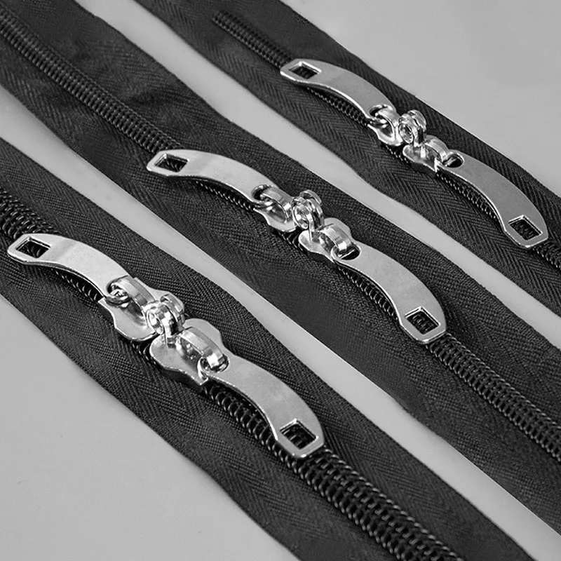 Zipper Repair Kit 1Pair 5# 8# 10# Zipper Pull Slider Head
