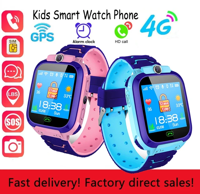Bambini Smart Watch SOS Phone Watch Smartwatch Kids con Sim Card Photo  Waterproof IP67 ragazzi ragazze regalo per IOS Android - AliExpress