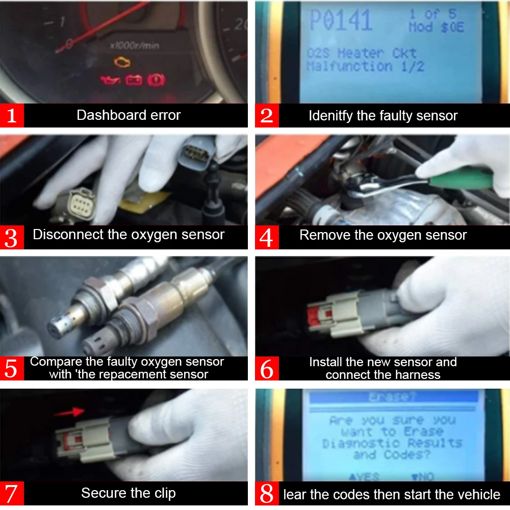 Front OXYGEN O2 LAMBDA SENSOR Air Fuel Ratio Sensor 11787590713 For Mini  Cooper R55 R56 R57 1.6L 07-10 For BMW Accessories - AliExpress