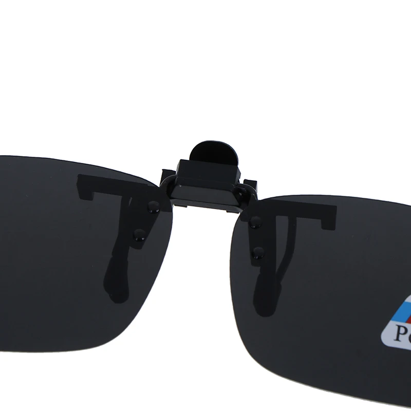 Glasses Unisex Clip-on Polarized Day Night Vision Flip-up Lens Driving UV400 Riding Sunglasses For Outside 1pc polarized sunglasses driving glasses