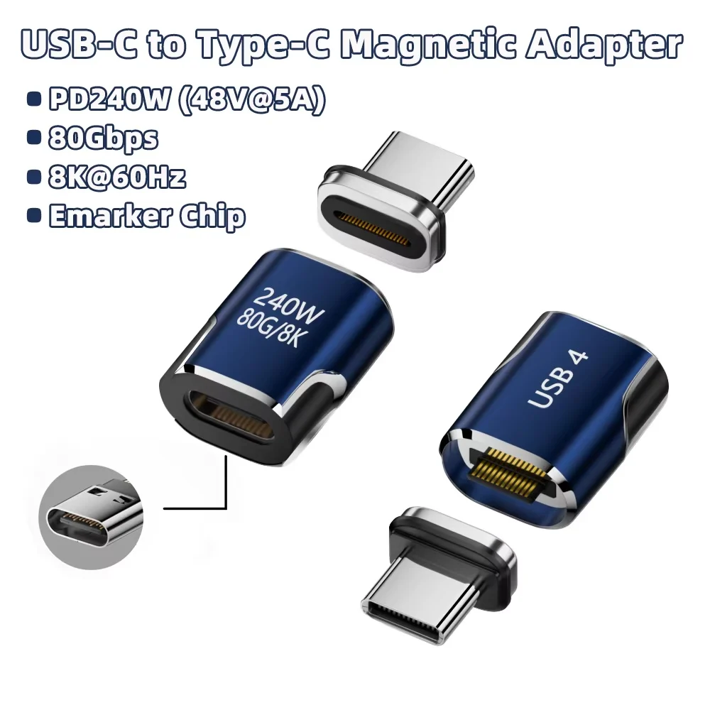 ตัวเลือกสินค้า สายชาร์จ USB-C ความเร็วสูง 240W 80Gbps รองรับ Thunderbolt 4/3