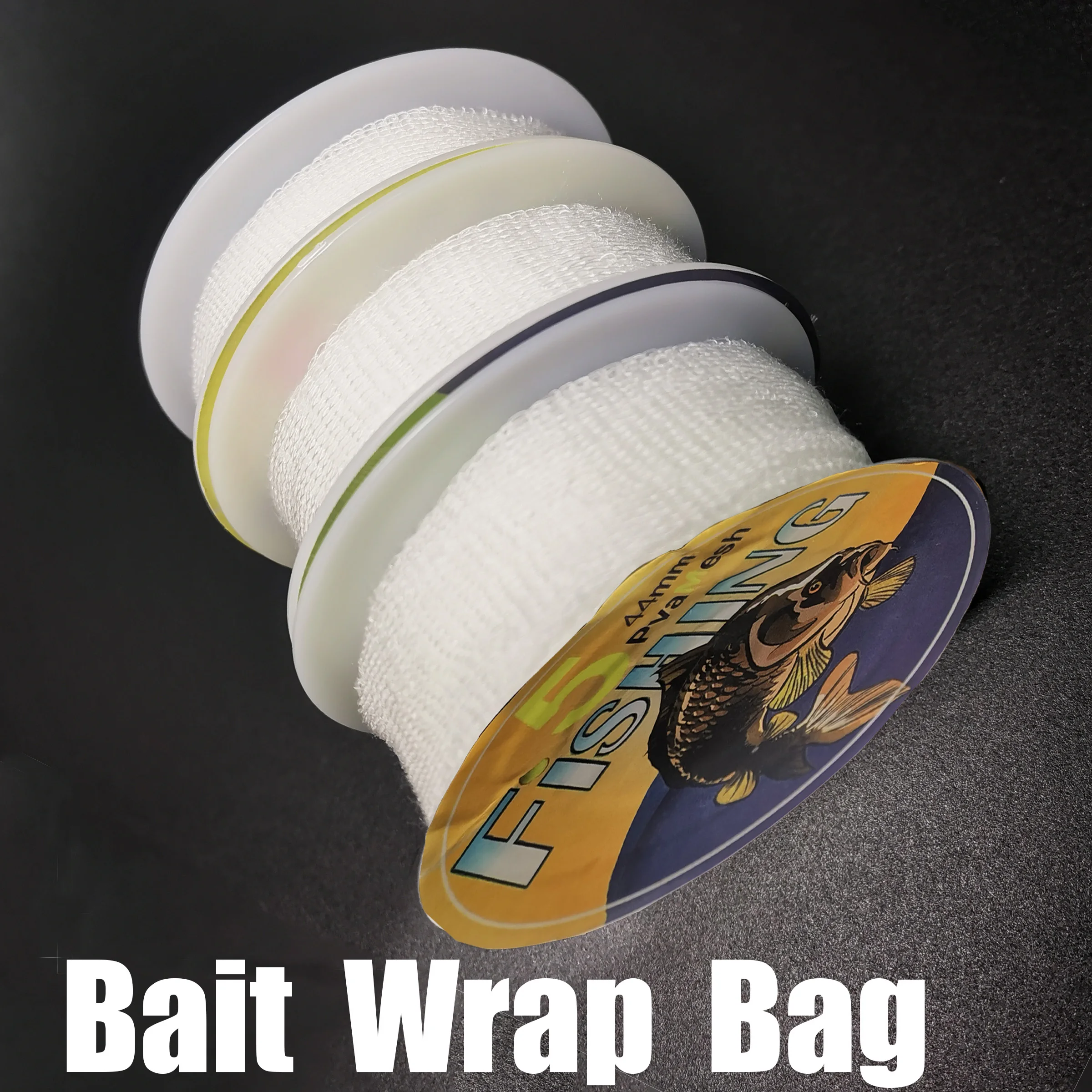 Malla Blanca PVA Malla PVA Para Pesca De Carpa 20m - Disolución Rápida, Ideal Para Cebos, Anchos 25mm O 37mm Malla PVA Pesca