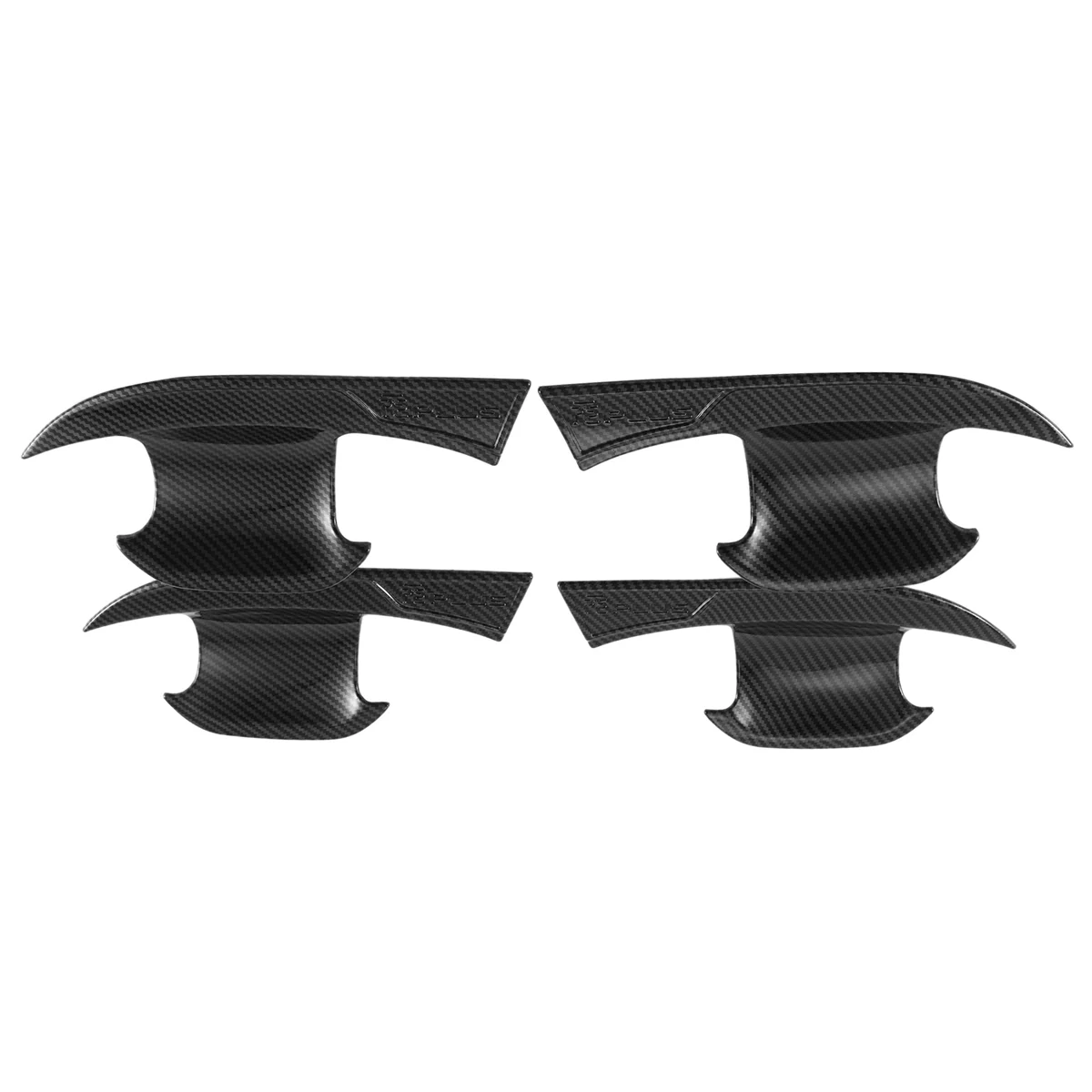 

Автомобильные аксессуары для BYD Atto 3 Atto 3 2022 2023 стильная дверная ручка из АБС-углеродного волокна крышка чаши защитная крышка