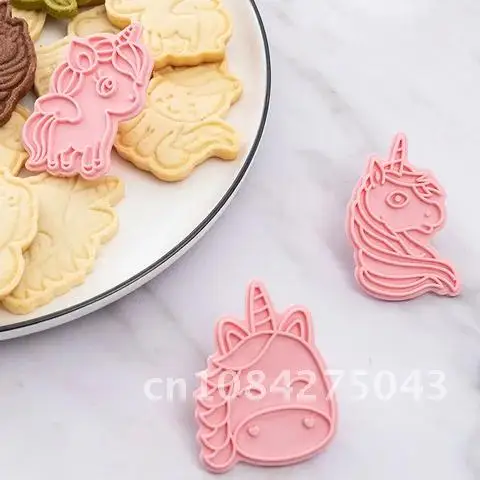 

Unicorn Shape Cookie Cutters Mold 6Pcs/Set Biscuit Fondant Decoration Unicorn Mold Kitchen Baking Party Decor Cake Tools Cookies