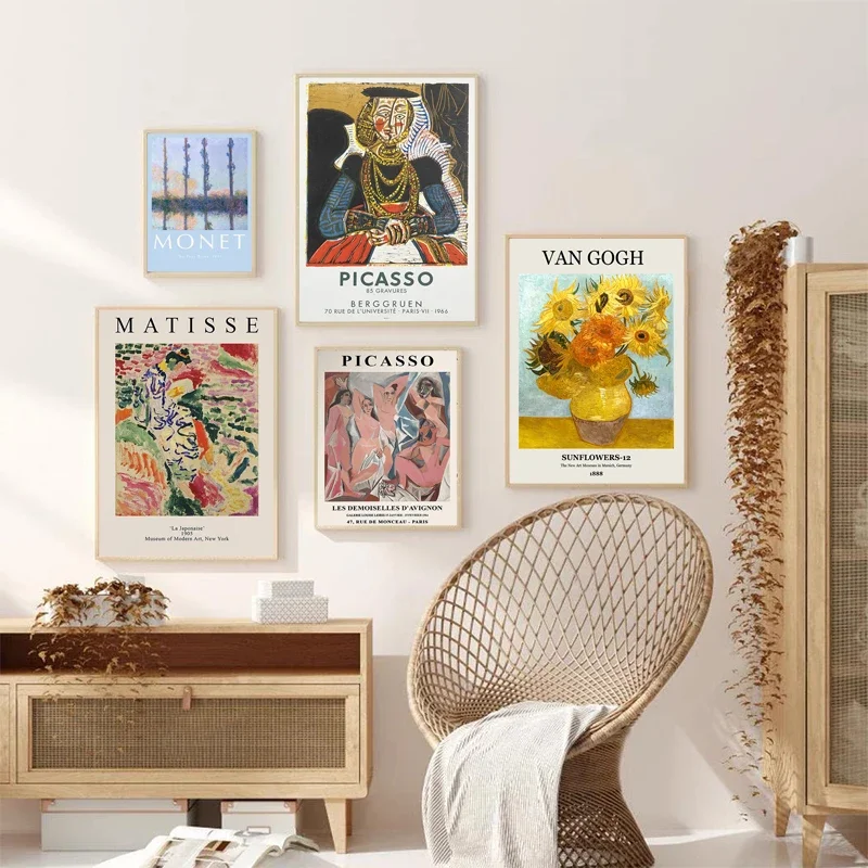 Vintage Abstract Canvas Poster 5