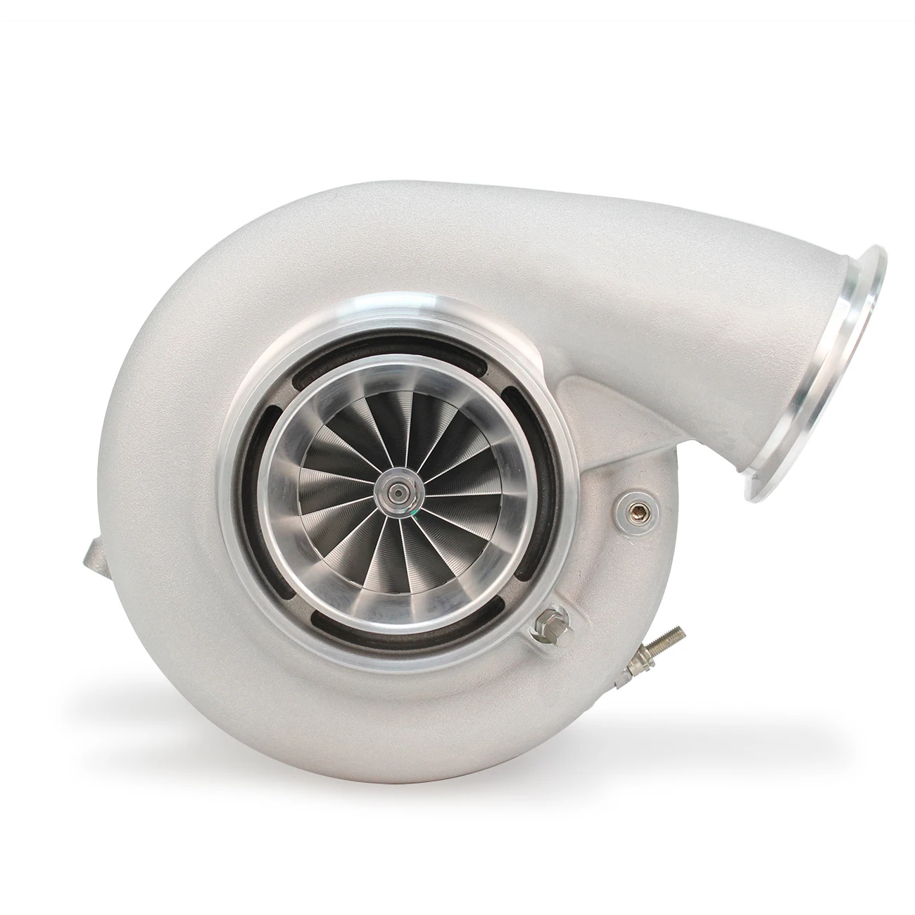 

G45-1500 Dual Ceramic Ball Bearing Turbo with Point Milled Wheel 1.28A/R Vband Turbine Housing