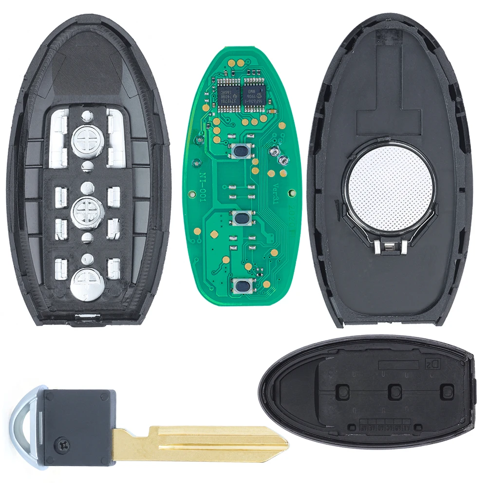 Key Case Car Key Shell Car Remote Key Car Key Key Shell CWTWBU619 Smart Remote Car Key Fob for Infiniti FX35 FX45 2005 2006 2007 2008 315MHz ID46 Chip 285E3-CL02D