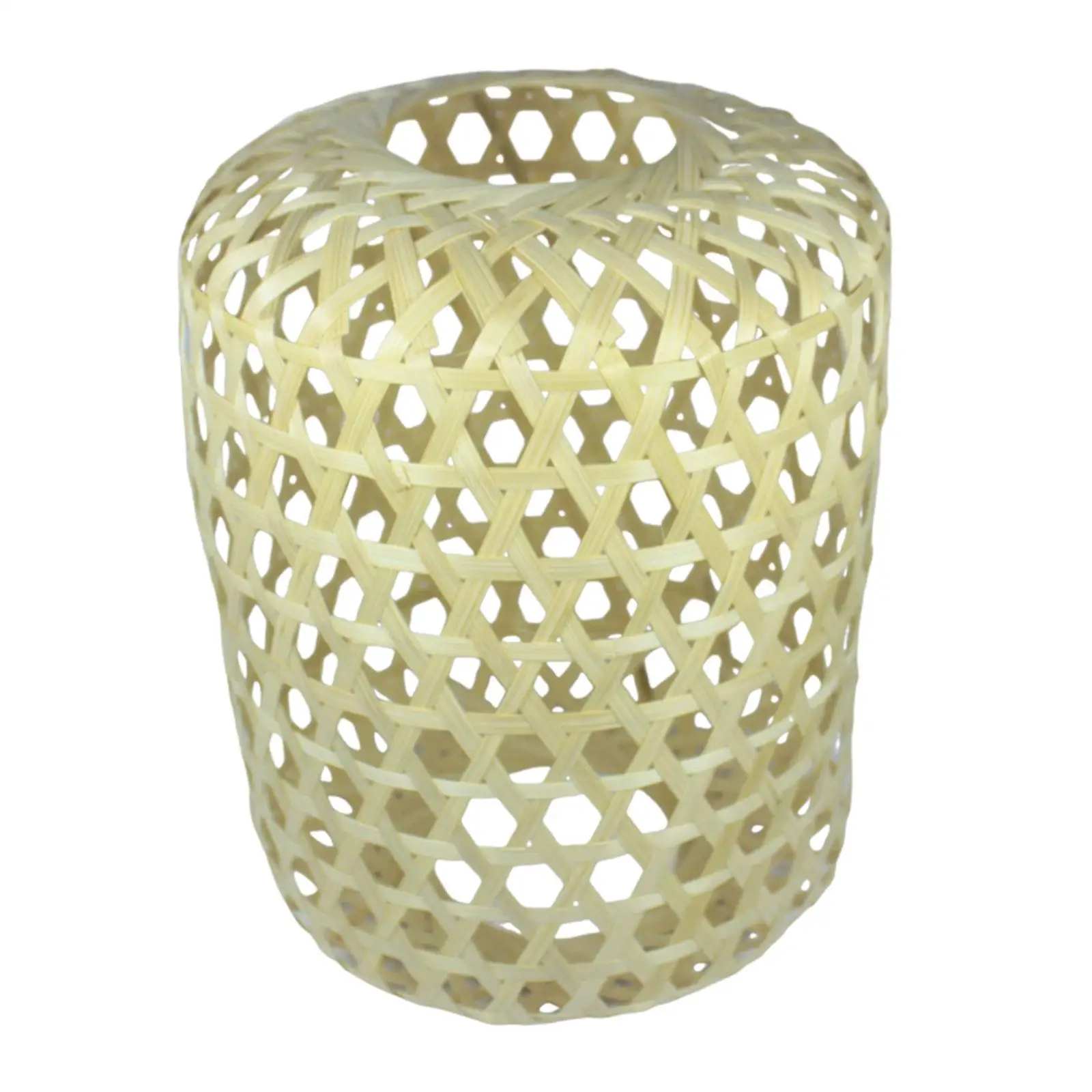 Rattan Lampshade Handmade Bamboo Lampshade for Dining Table Home Restaurant