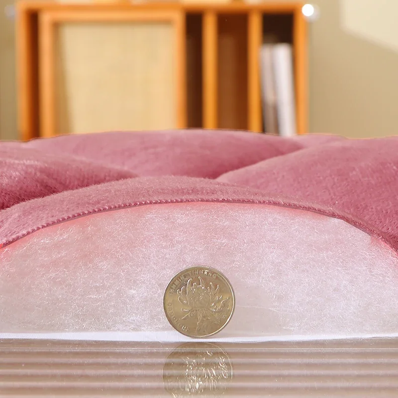 All inclusive Luxury Embroidered Velvet Quilted Headboard Cover Solid Color Soft Fluffy Short Plush All-inclusive Bed Head Cover