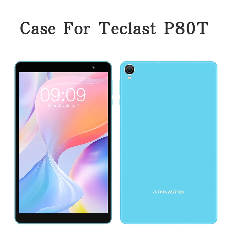 Capa TPU Soft Shell, Capa para Teclast P80T 8
