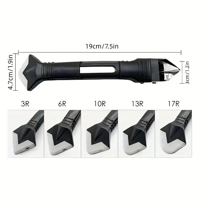 Glue Shovel Internal Corner Artifact Silicon Sealant Glue Scraper Flat Scraping Corner Trimming Beauty Seam Knife Removal Tool cutting tool