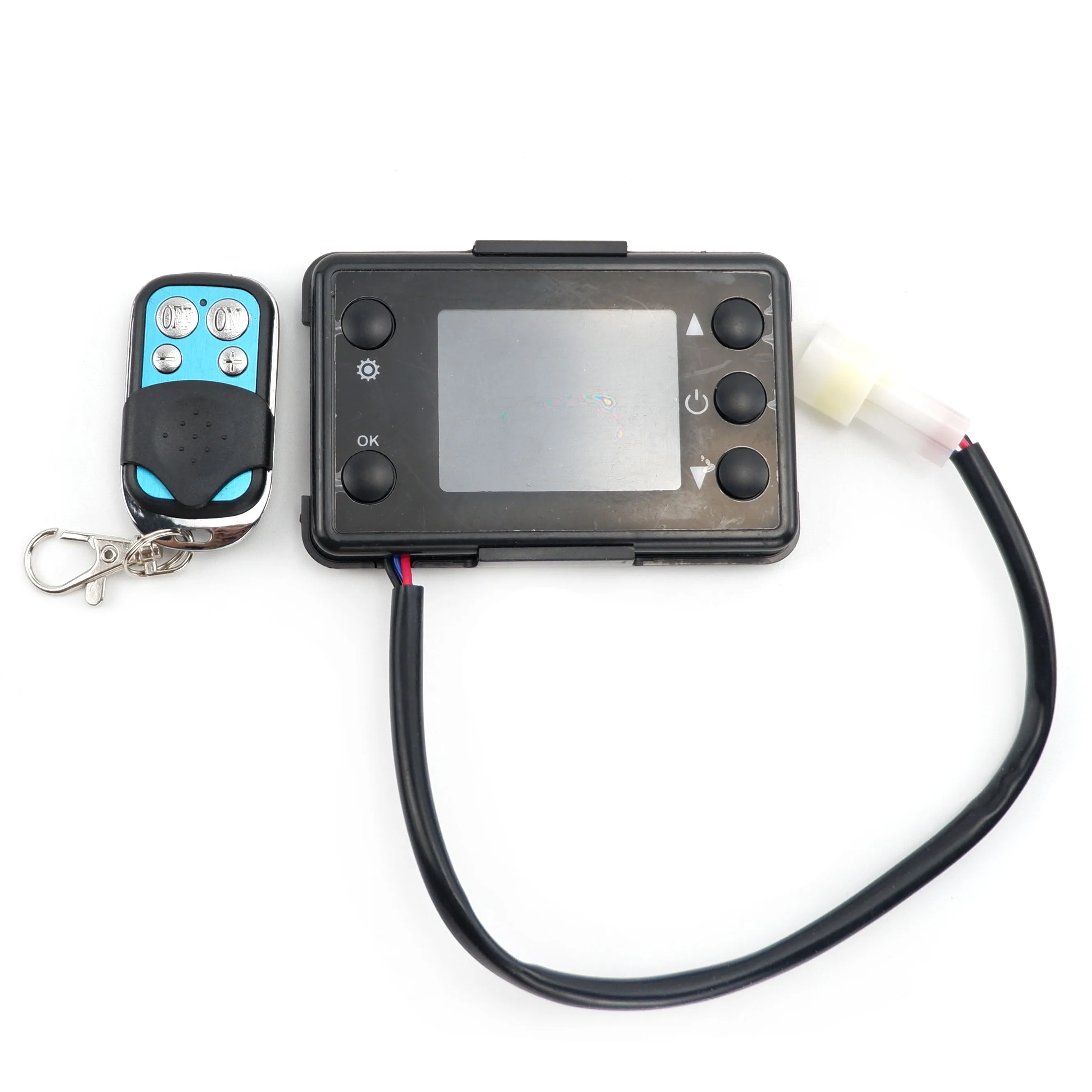 12V Air Diesel Heater LCD Monitor Switch Control Controller Board Motherboard & 2Pcs Remote Car Van Camper Plateau Model
