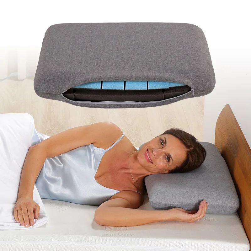 1pcs Memory Foam Pillow Slow Rebound Gel Pillow Granular Breathable Teen  Bread Pillow Suitable for Student