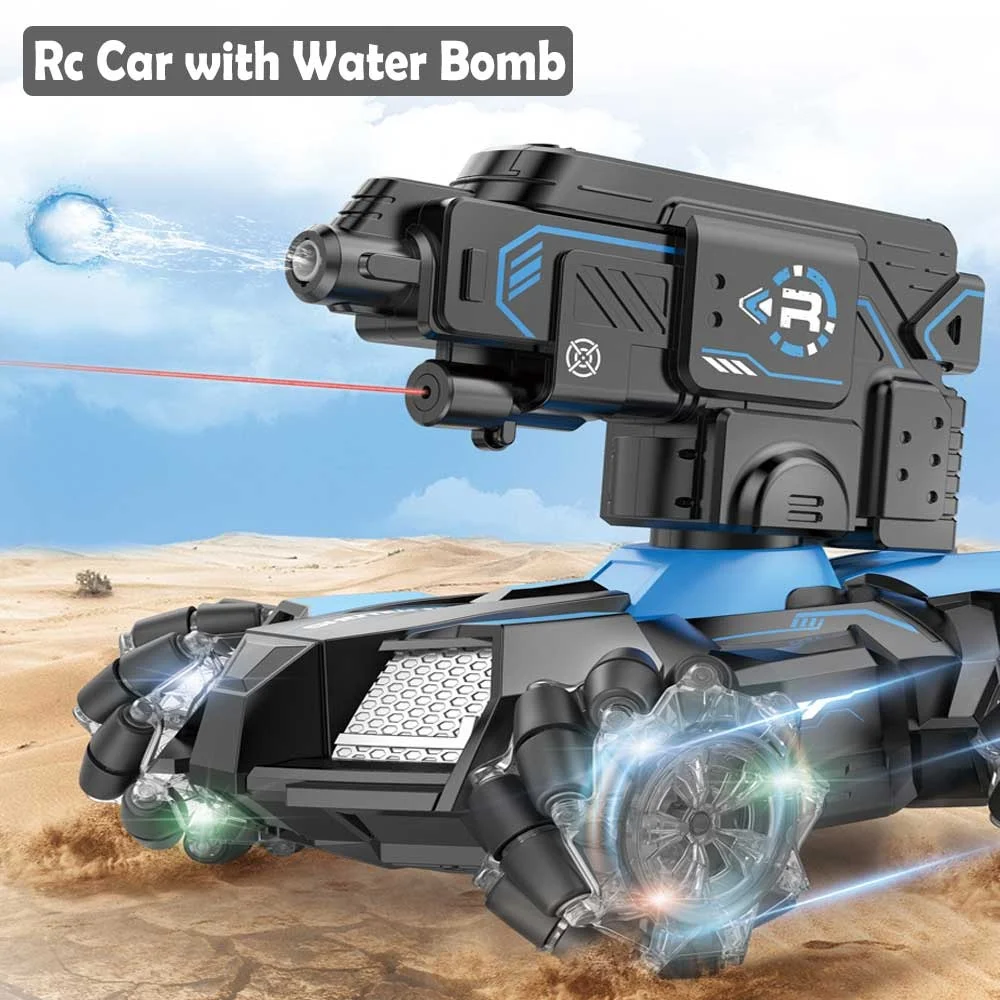 

Rc2.4G radio controlled car Water tank toy 4WD tracked water bomb war control model Tank Rc boy Children's toy boy