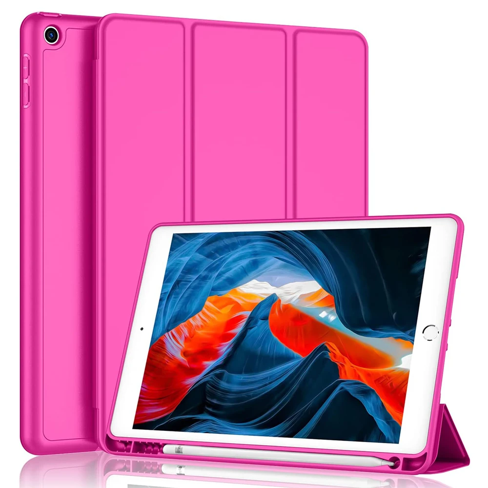Advanced iPad Protective Case with Pencil Holder and Versatile Stand