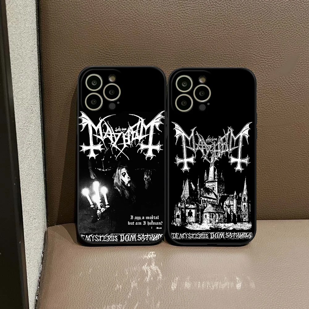 Чехол для IPhone 15, Mayhem Live в Лейпциге Burzum, чехол для телефона IPhone 15 14 13 12 Pro XR XS MAX 15 Plus SE, черные чехлы для Iphone Чехол для IPhone 15, Mayhem Live в Лейпциге Burzum, чехол для телефона IPhone 15 14 13 12 Pro XR XS MAX 15 Plus SE, черные чехлы для Iphone