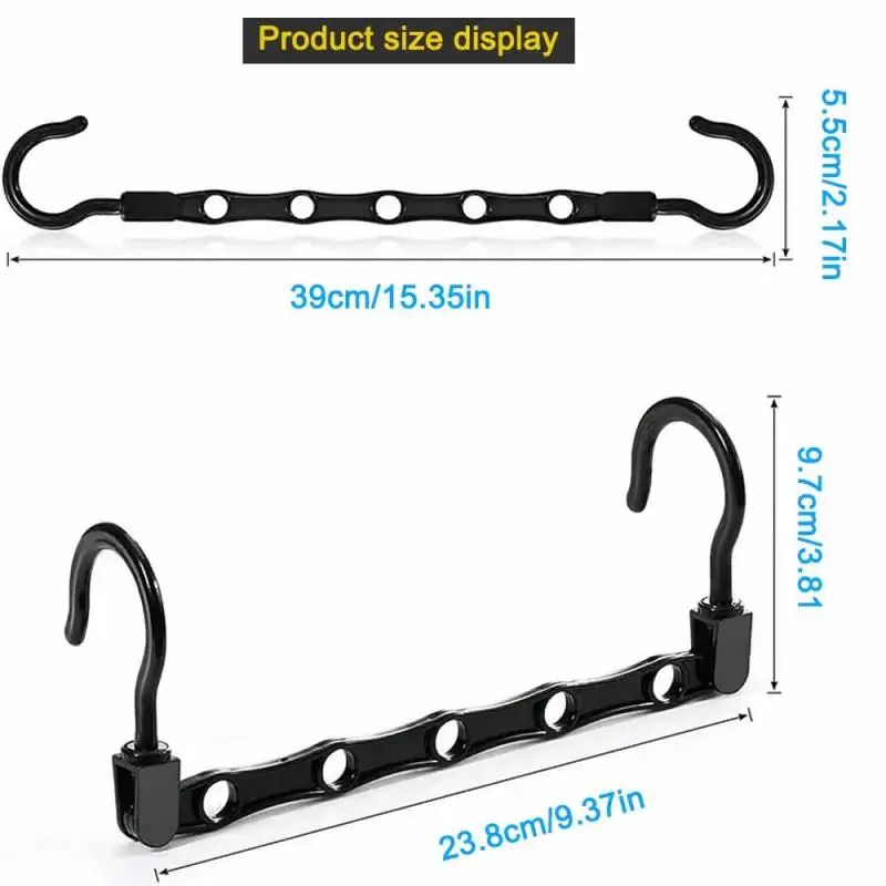 5-hole 5-10pcs Space Saving 360 Rotating Multi-function Folding Wardrobe Drying Clothes Hanger clothes hanger storage hanger storage hanger hook