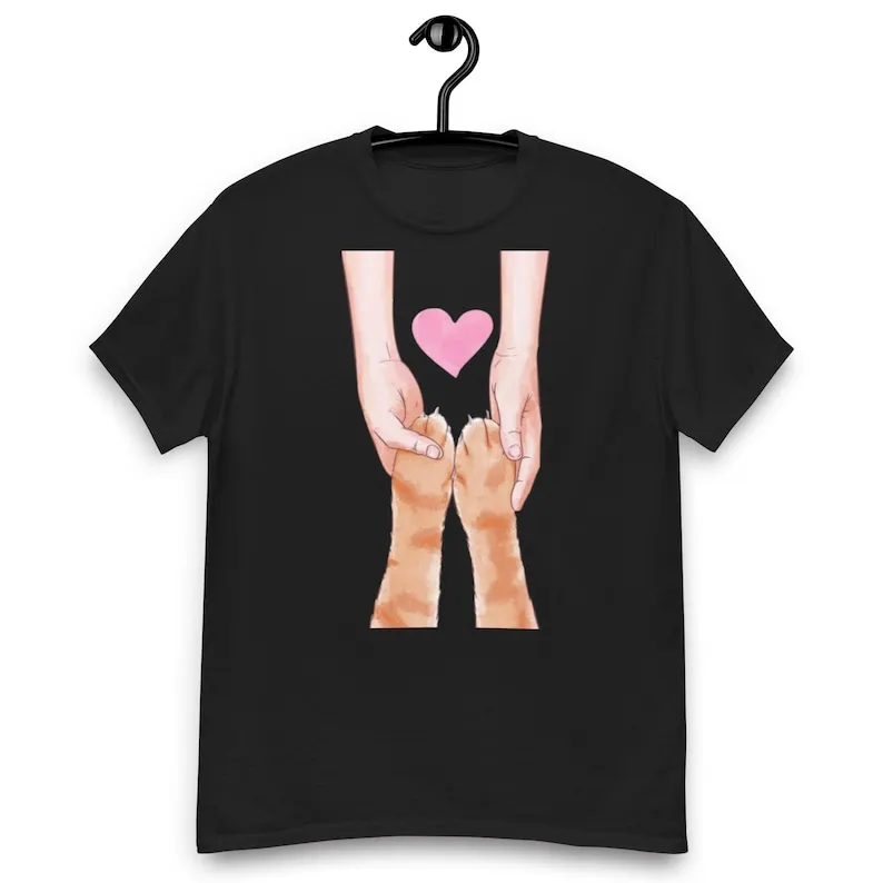 

Cute dog love t-shirt - man/woman's best friend
