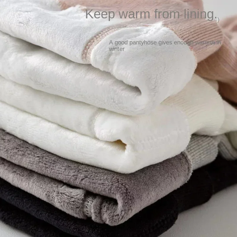 الشتاء الأطفال أفخم سميكة جوارب طويلة الطفل القوس الكشمير الجوارب جوارب طويلة دافئة للأطفال الفتيات Pantys طفل تخزين