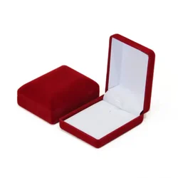 Luxurious Velvet Jewelry Gift Box and Organizer (Red)