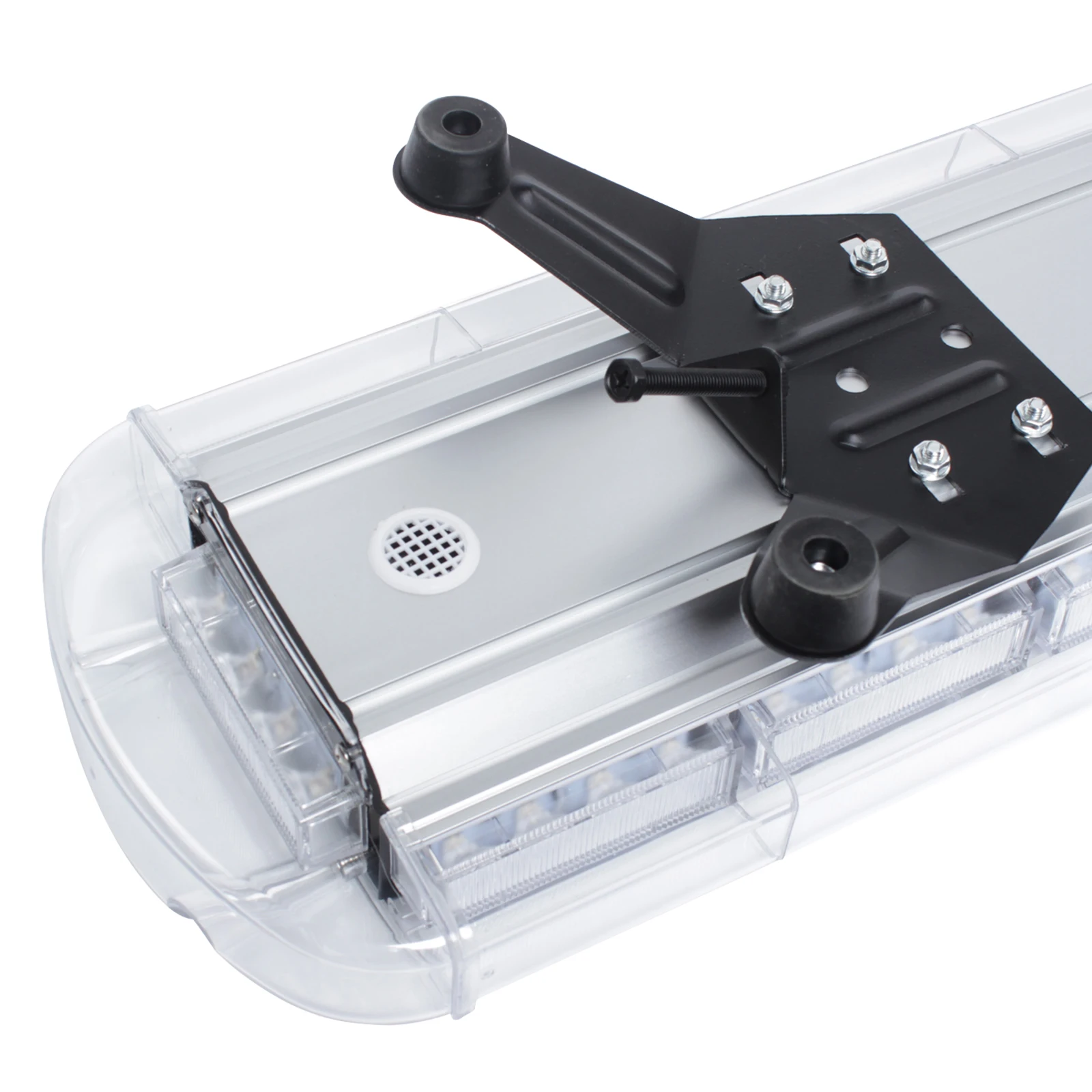96 LEDs 12-24V LED-Blitzlichtleiste 15 Blinkmodi Gelbes Warnlicht DC für Auto LKW SUV Nebel Regen Sicherheit – Detail 15