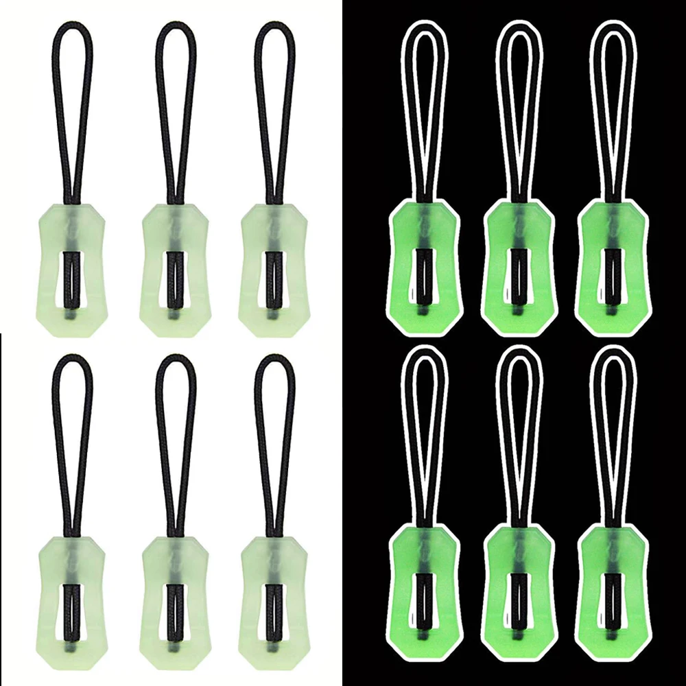 Description Picture 6 of item12/1Pcs Luminous Zipper Pull Glow In The Dark Anti-lost Zipper Pull Slider Head DIY Backpack Clothes Household Sewing Supplies