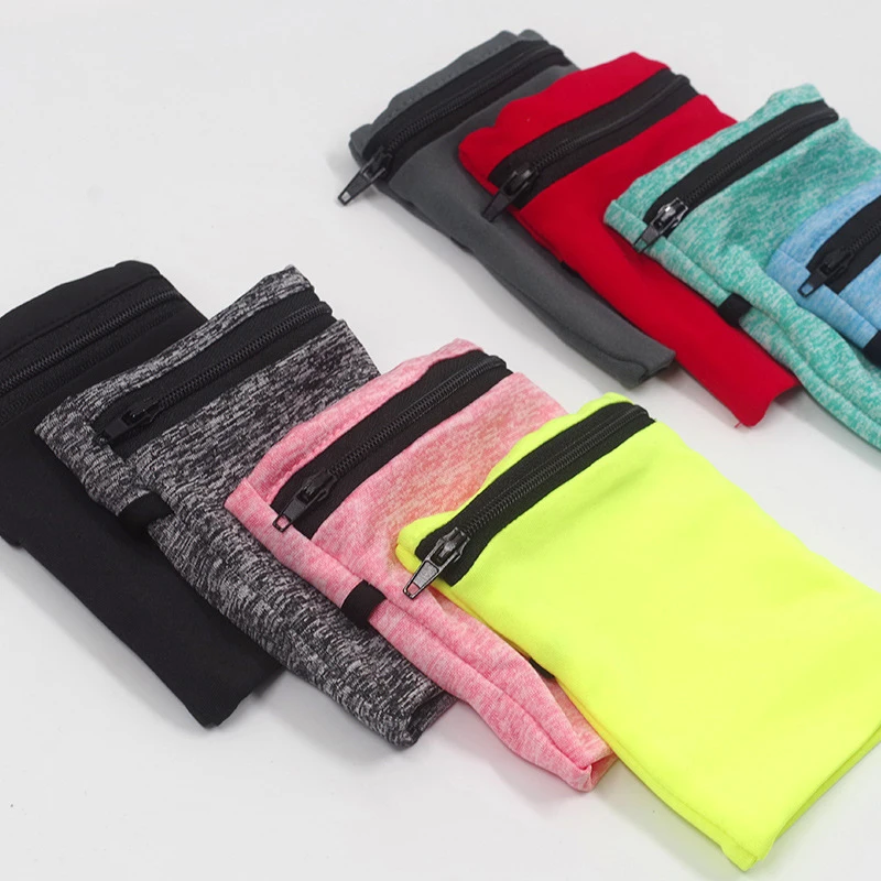 

Wrist Arm Running Sport Bag Elastic Mobile Phone Armband Sports Pouch Fitness Running Gym Bags For Women Men Run Exercise Bag