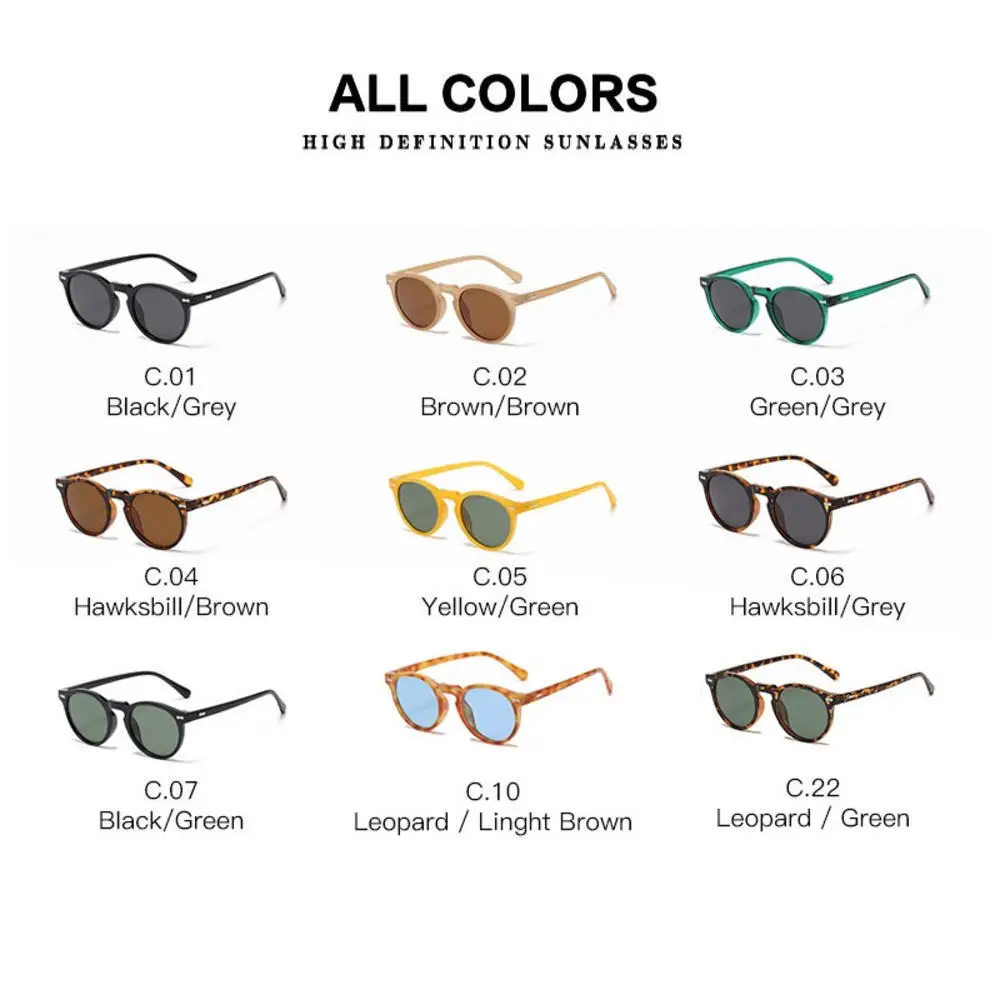 Retro Round Polarized Sunglasses 2