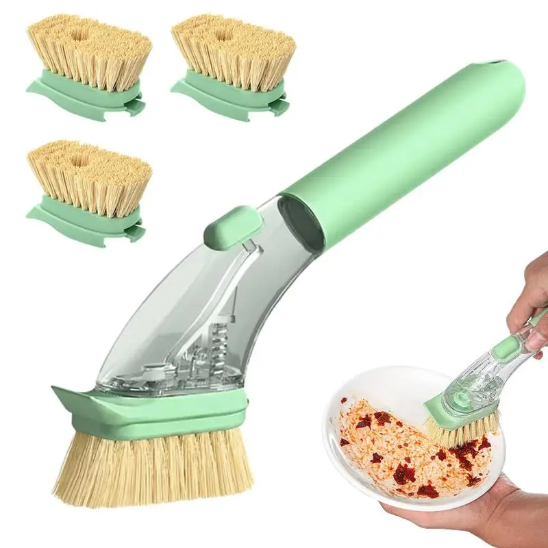 

Kitchen Sink Cleaning Brush Kitchen Cleaning Long Handle Sisal Household Press Brush Long Handle Sisal Pot Brush For Sink