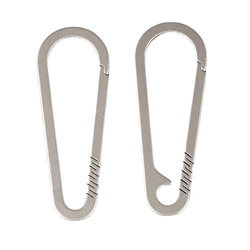 

Quick Release Hook Keychain Buckle Alloy Carabiner Tool for Hiking High Quality