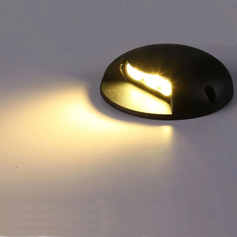 DC24V LED Outdoor Step Light IP65 Waterproof Stairs pathway Lighting Surface Mounted Underground Lamp Deck Footlights Outdoor