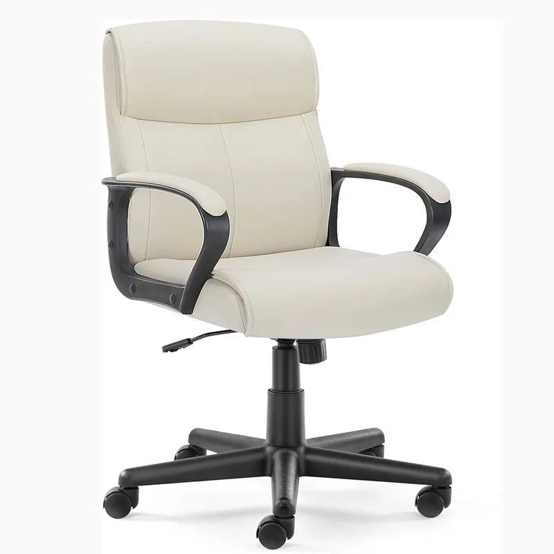 Executive Office Computer Desks Chair With Padded Armrests And Adjustable Height & Tilt Angle, PU Leather Swivel Rolling,Black gps car compass speedometer horizontal slope meter tilt meter pitch tilt angle height latitude longitude of autotool x95