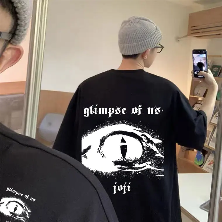 Limited Edition Joji Glimpse of Us Double Sided Print T-shirt Male Hip Hop Streetwear Man Cotton Tshirt Men Women Fashion Tees