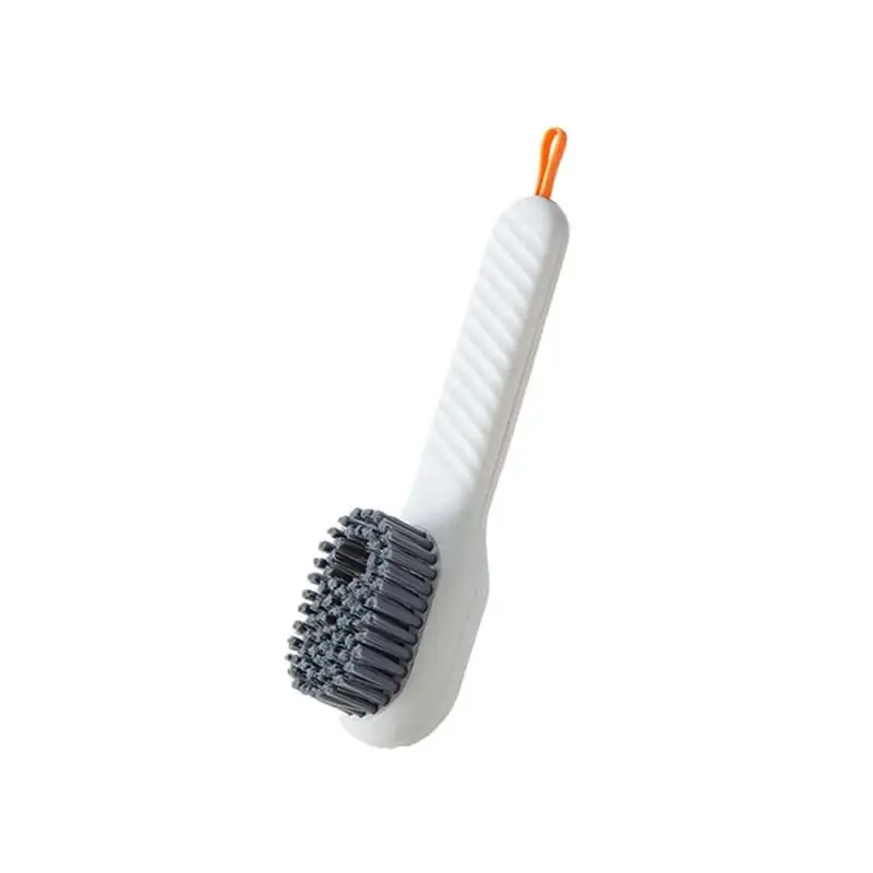 1/2pcs Shoes Brush Automatic Liquid Discharge Multifunction Press Out Shoes Cleaner Soft Bristles Clothes Brushes Cleaning Tool