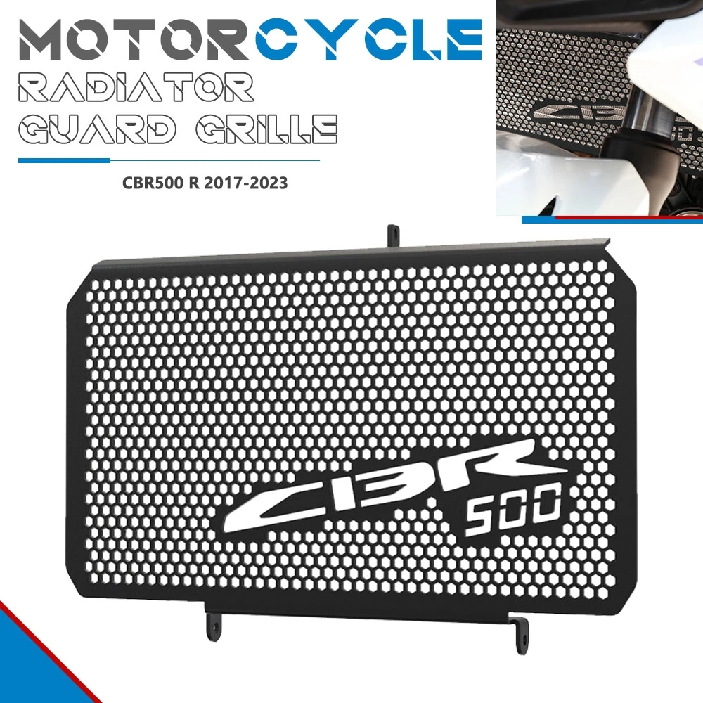 

Moto Radiator Guard Grille Cover Protection CBR500R CBR 500R For Honda CBR500 R 2017-2018-2019-2020-2021-2022-2023 Accessories