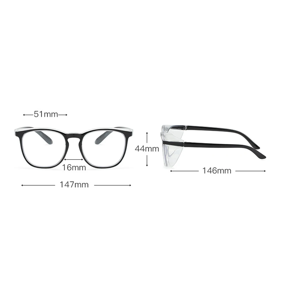 Anti-Fog Blue Light Blocking Protective Eyewear with UV and Dust Protection