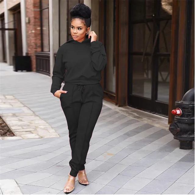 5sets Wholesale Two Piece Set Women Outfits Fall Winter Pullover Hoodie  Pants Mathing Sets Outwork Tracksuits Jogger Suits 8623 - Pant Sets -  AliExpress