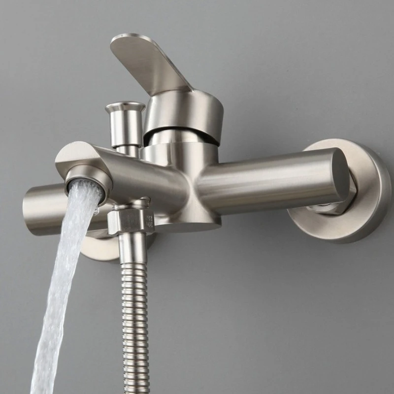 ก๊อกน้ำฝักบัวสแตนเลส 304, ก๊อกผสมน้ำร้อนน้ำเย็นแบบฝังสำหรับอ่างอาบน้ำในห้องน้ำ, วาล์วผสมฝักบัวแบบฝัง 1