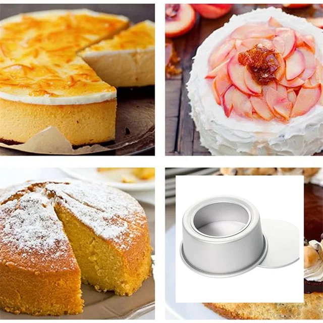 Mini Cake Pans 12-Pack Inch Round Cake Pans Aluminum Mini Cake