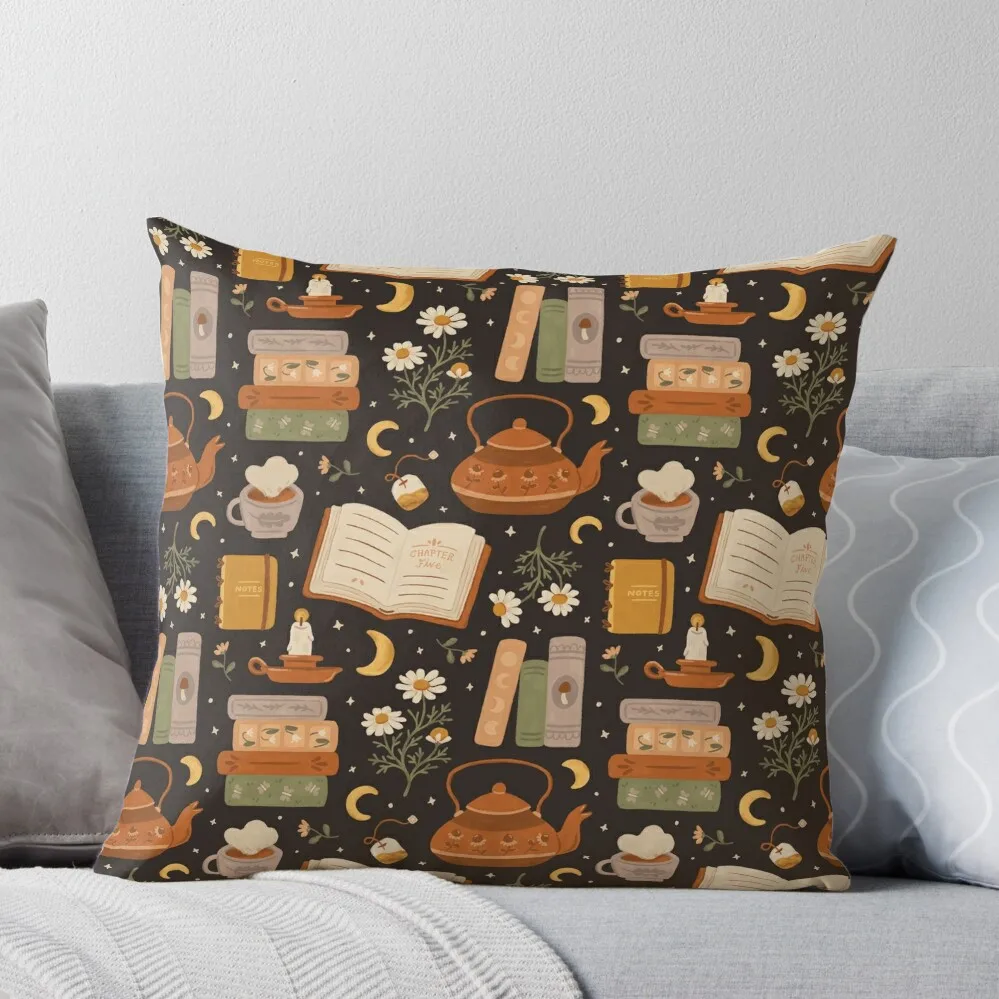 

Sweet Bookish Dreams Throw Pillow pillowcases for sofa cushions Rectangular Cushion Cover Christmas Pillow