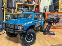 New 2025 YK4107 1/10 RC Crawler Tank Turn Portal Axles Oil Shocks Low CG Realistic  PC Shell All Metal Gears - Ultimate Climbing 1