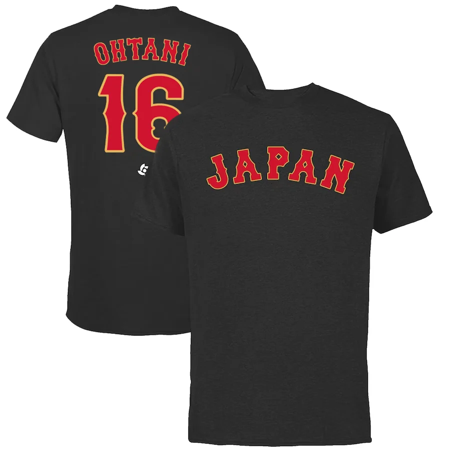 2023 WBC World Championship Japan Team Team TShirt MVP Shohei Otani
